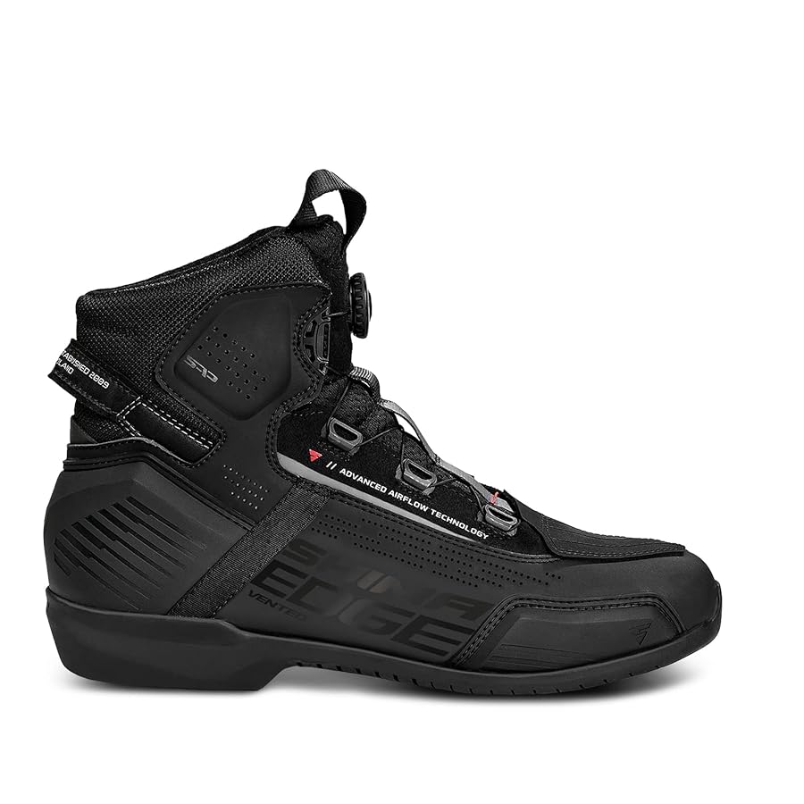 Amazon.com: SHIMA Edge Vented Motorcycle Riding Shoes Men